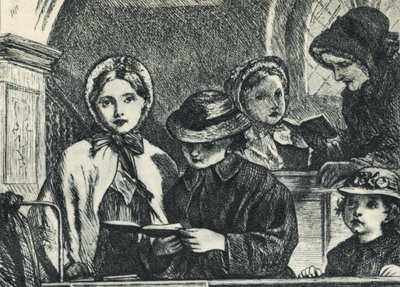 Isaac Watts - Woodcut by Unbekannter Künstler