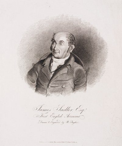 James Sadler, the First English Aeronaut by Unbekannt