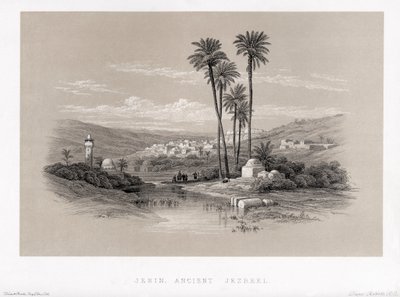 Jenin Ancient Jezreel by Unbekannter Künstler
