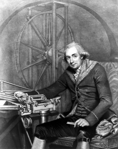 Jesse Ramsden, English instrument maker, c 1780 by Unbekannt