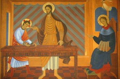 Jesus as a Carpenter by Unbekannt