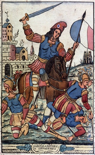 Joan of Arc revolutionary heroine by Unbekannter Künstler