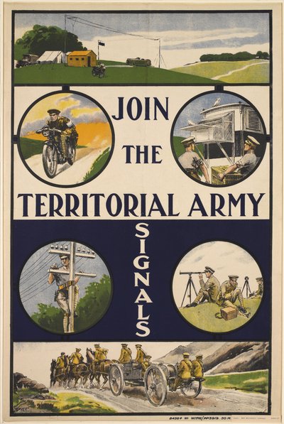 Join the Territorial Army Signals by Unbekannt
