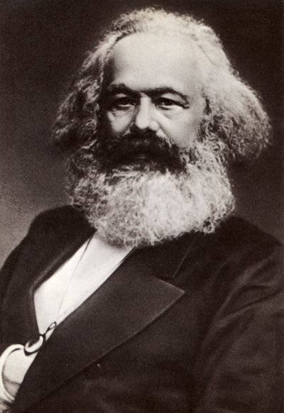 Karl Marx Portrait by Unbekannter Künstler