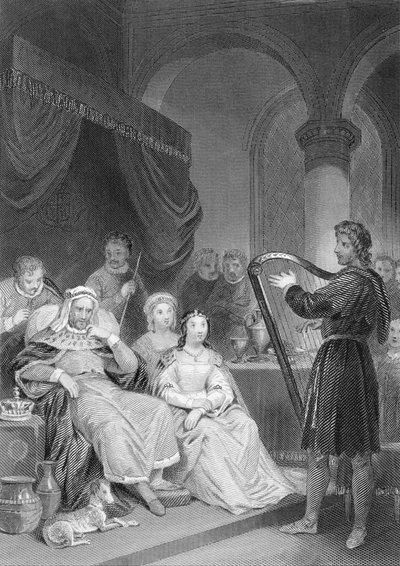 King Alfred I by Unbekannter Künstler