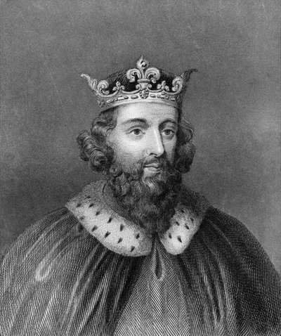 King Alfred The Great by Unbekannter Künstler