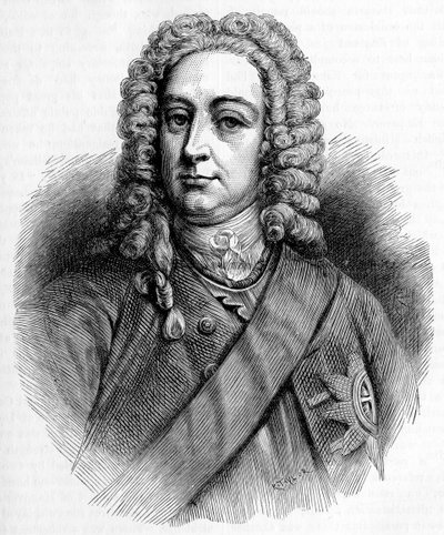 King George II (portrait) by Unbekannter Künstler