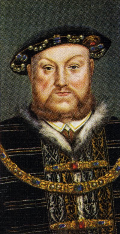 King Henry VIII Portrait by Unbekannter Künstler