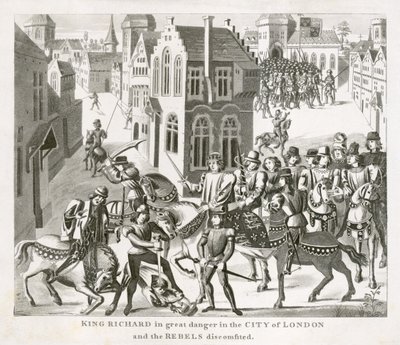 King Richard in Great Danger by Unbekannter Künstler