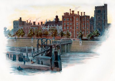 Lambeth Palace by Unbekannter Künstler