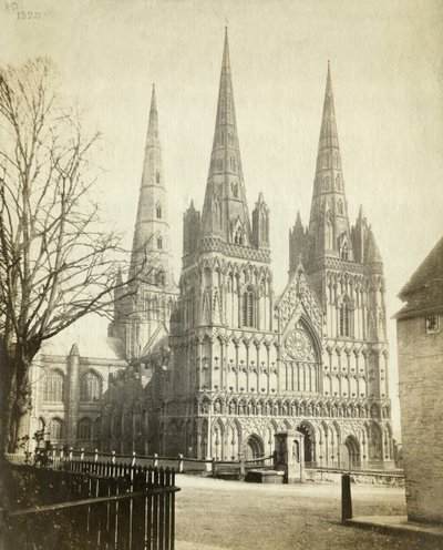 Lichfield Cathedral by Unbekannter Künstler