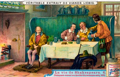 Life of William Shakespeare by Unbekannter Künstler