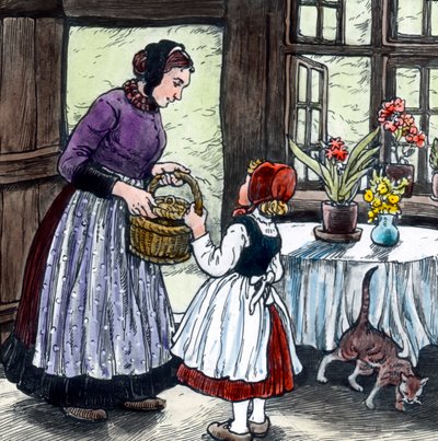 Little Red Riding Hood by Unbekannter Künstler