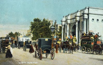 London - Marble Arch, Hyde Park by Unbekannter Künstler