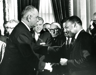 MLK - Voting Rights Bill by Benjamin Baud