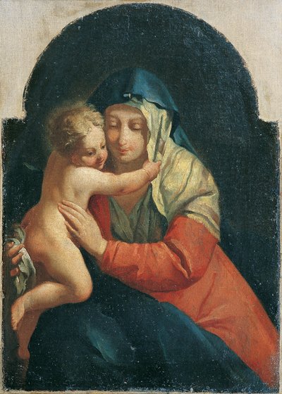 Madonna with Child by Unbekannter Künstler