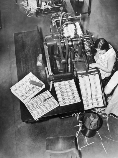 Making Bills, Washington, D.C., c.1929 by Unbekannt