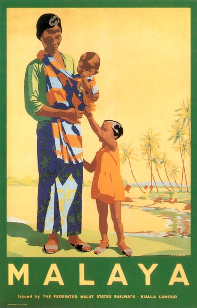 Malaya, by the Federated Malay States Railways by Unbekannter Künstler
