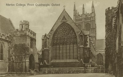 Merton College, Oxford by Unbekannter Künstler