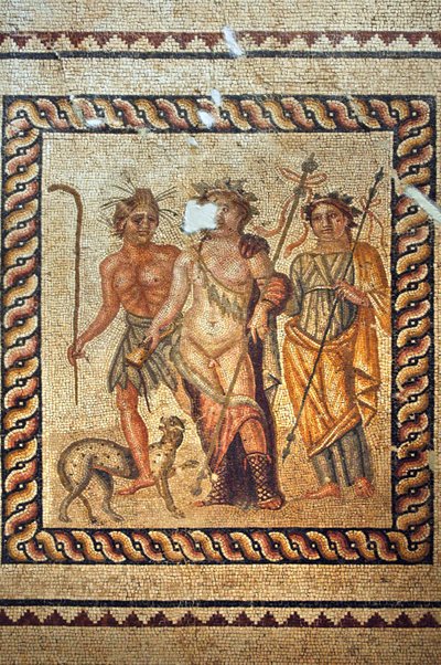 Mosaic of Dionysus from Antakya, Turkey by Unbekannt