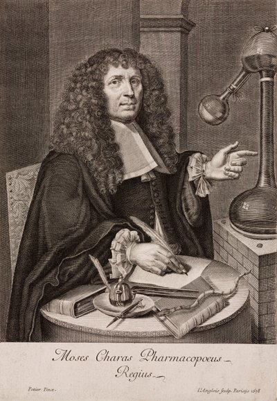 Moyse Charas, French Chemist by Unbekannt