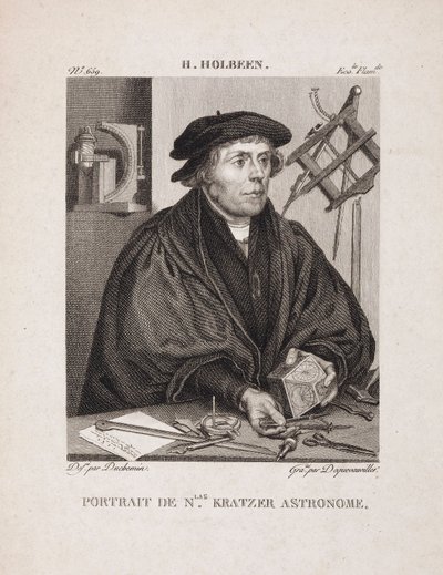 Nicholas Kratzer, German astronomer by Unbekannt