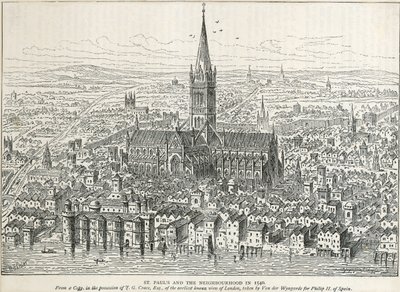 Old St Pauls by Unbekannter Künstler