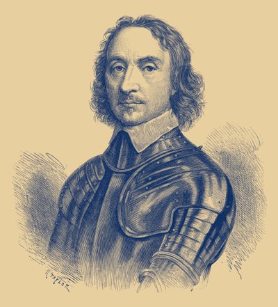 Oliver Cromwell by Unbekannter Künstler