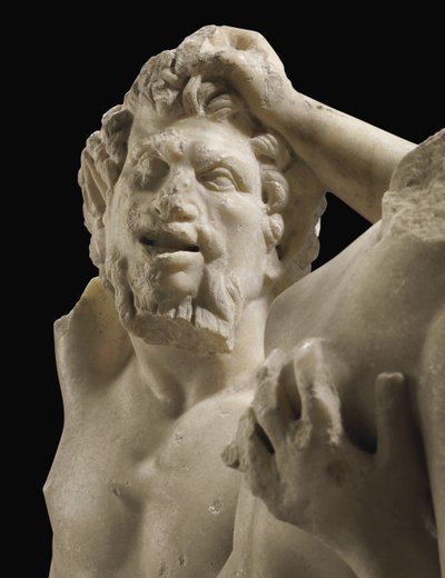 Pan and Hermaphrodite, c.1st century AD by Unbekannt