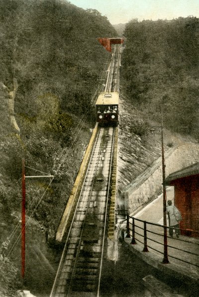Peak Tram by Unbekannter Künstler