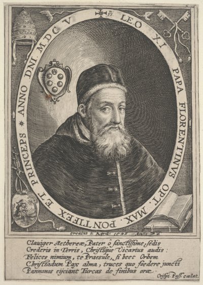 Pope Leo XI by Unbekannter Künstler
