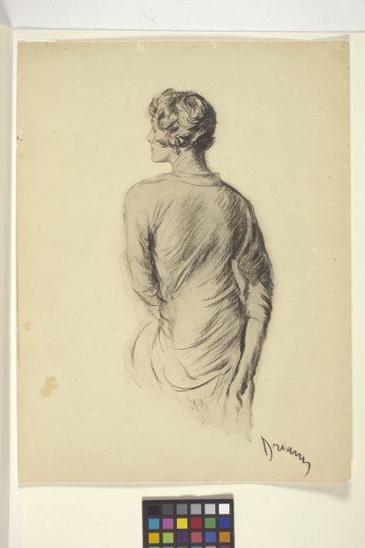 Portrait of Woman by Unbekannter Künstler