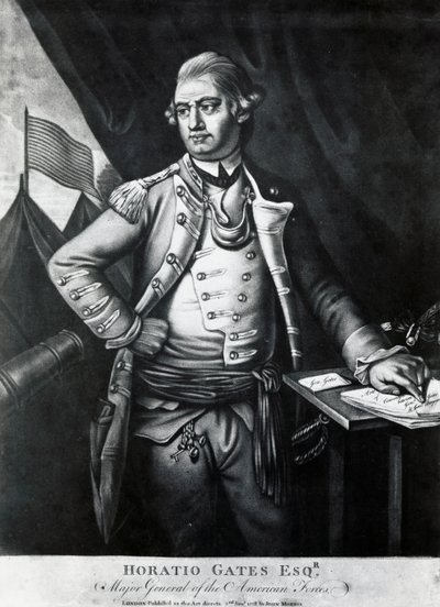 Portrait of Horatio Gates by Unbekannt