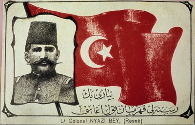 Portrait of Niyazi Bey by Unbekannter Künstler