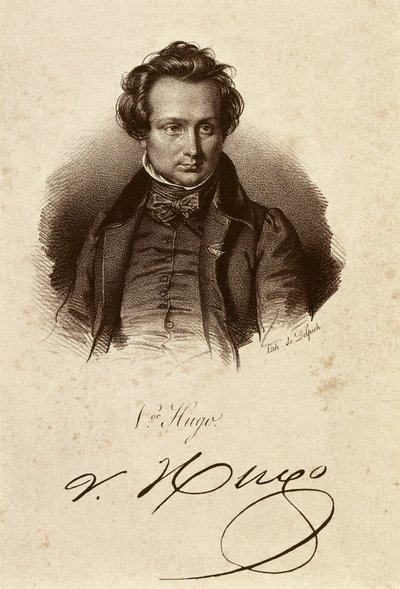 Portrait of Victor Hugo by Unbekannter Künstler