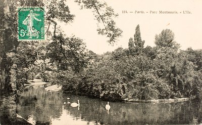 Parc Montsouris, Paris, France by William M. Timlin