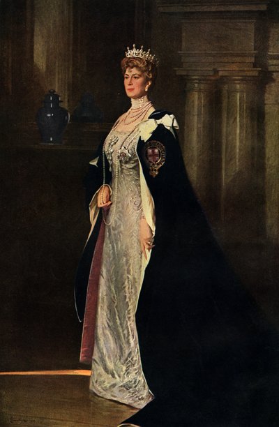 Queen Mary 1867-1953 by Unbekannter Künstler