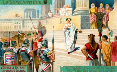 Roman Triumph - Civil Ceremony/Religious Rite by Unbekannter Künstler