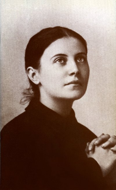 Saint Gemma Galgani of Lucca (Italy) (1878-1903). by Unbekannter Künstler