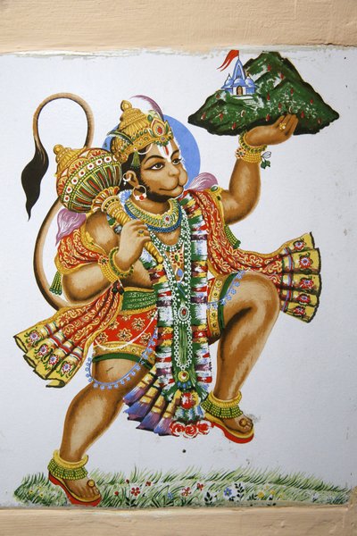 Shree Hindu Temple, Leicester. Hanuman, United Kingdom by Unbekannt
