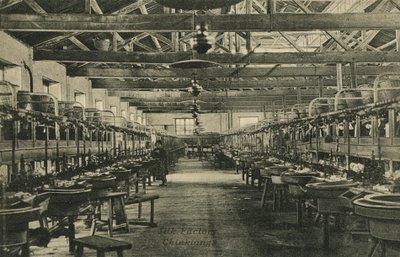 Silk Factory by Unbekannter Künstler