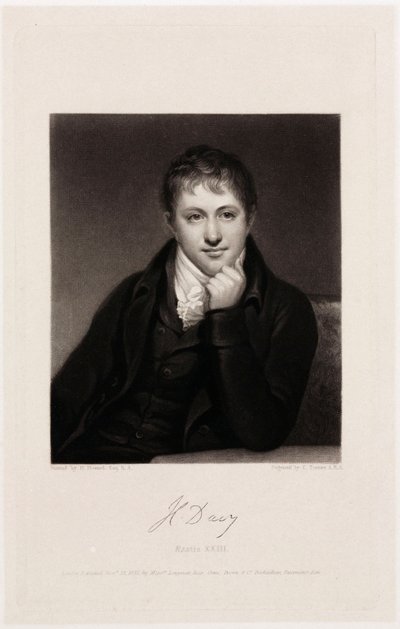 Sir Humphry Davy by Unbekannt