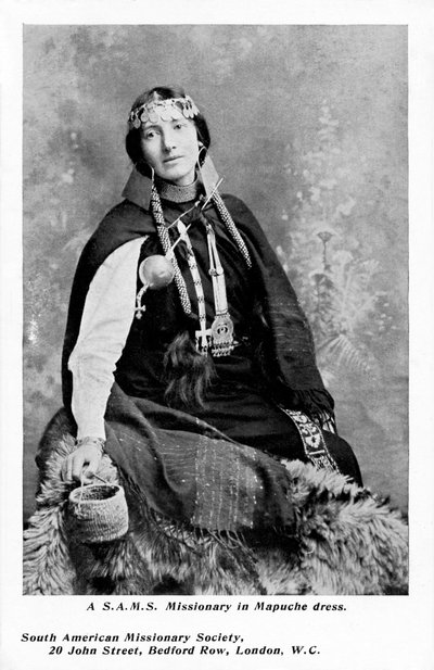South American Missionary Society Missionary by Unbekannter Künstler
