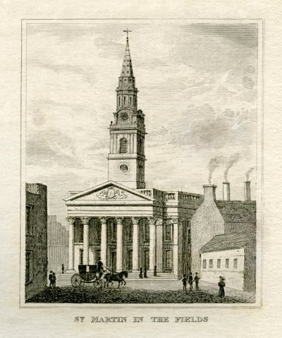 St Martin in the Fields by Unbekannt