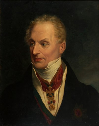 State Chancellor Metternich by Unbekannter Künstler