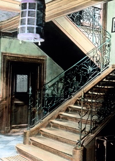 Stairway in the Goethe House by Unbekannter Künstler