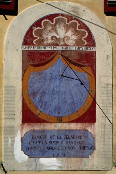 Sundial, Courmayeur, Valle d