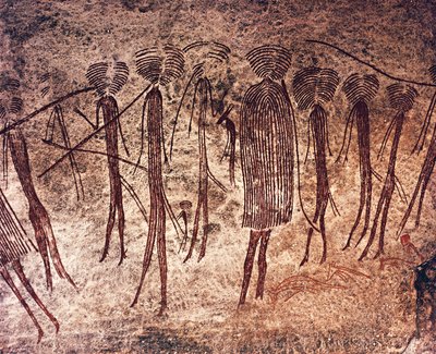 Rock Drawings in Dodoma Region, Kondoa by William M. Timlin