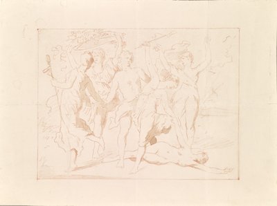 Dancing Maenads by Unbekannter Künstler