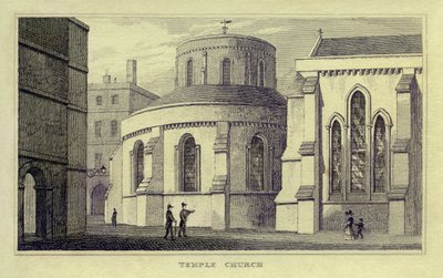 Temple Church by Unbekannt